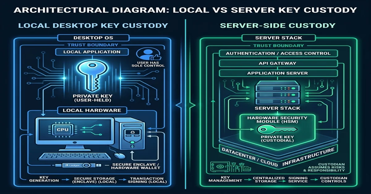 Truly non-custodial trading vs Telegram bot non-custodial marketing in 2026